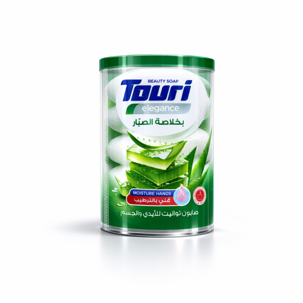 صابون توری بسته 4 عددی رایحه آلوئه ورا